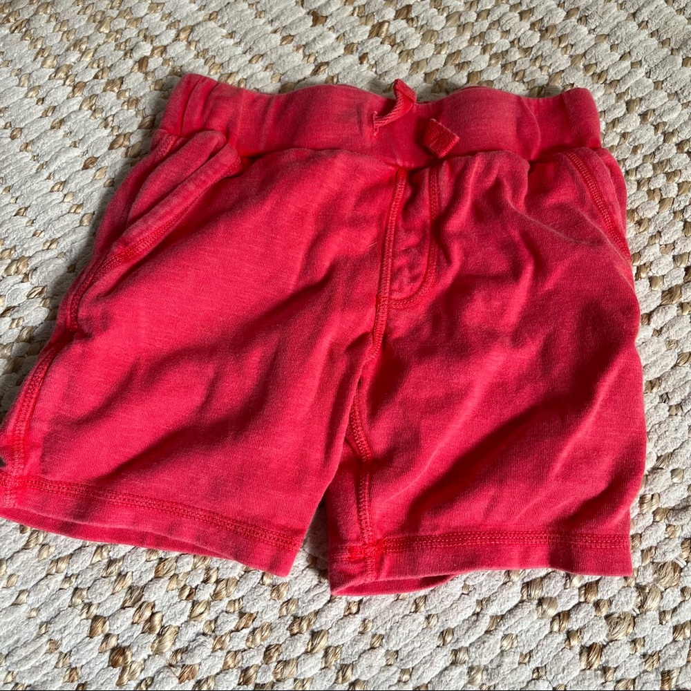 Boys Red Tucker + Tate Cotton Shorts